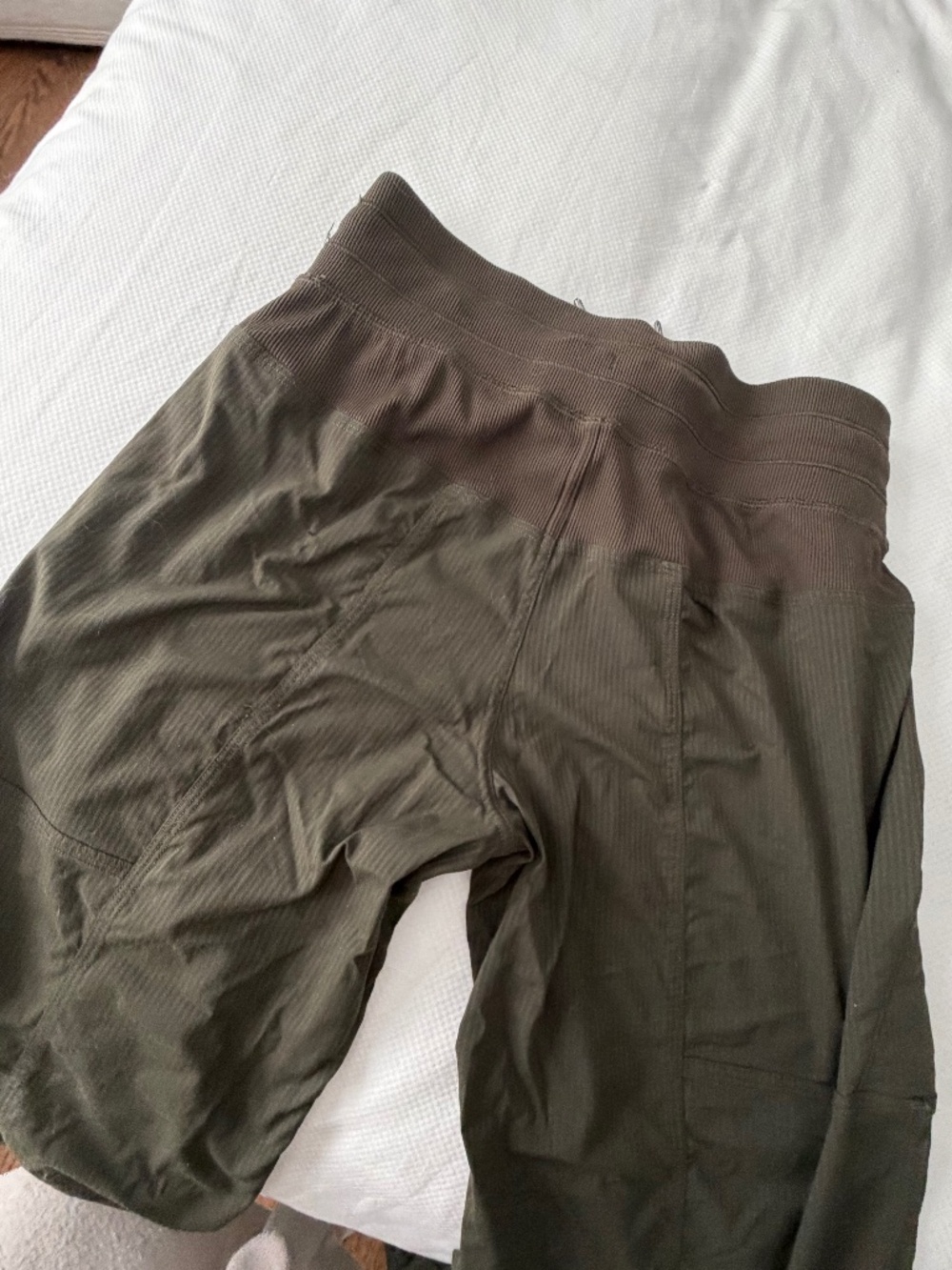Lululemon Dance Studio Pants, size 4, Army green